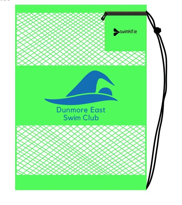 Mesh bag, Dunmore East Swim Club, DESC